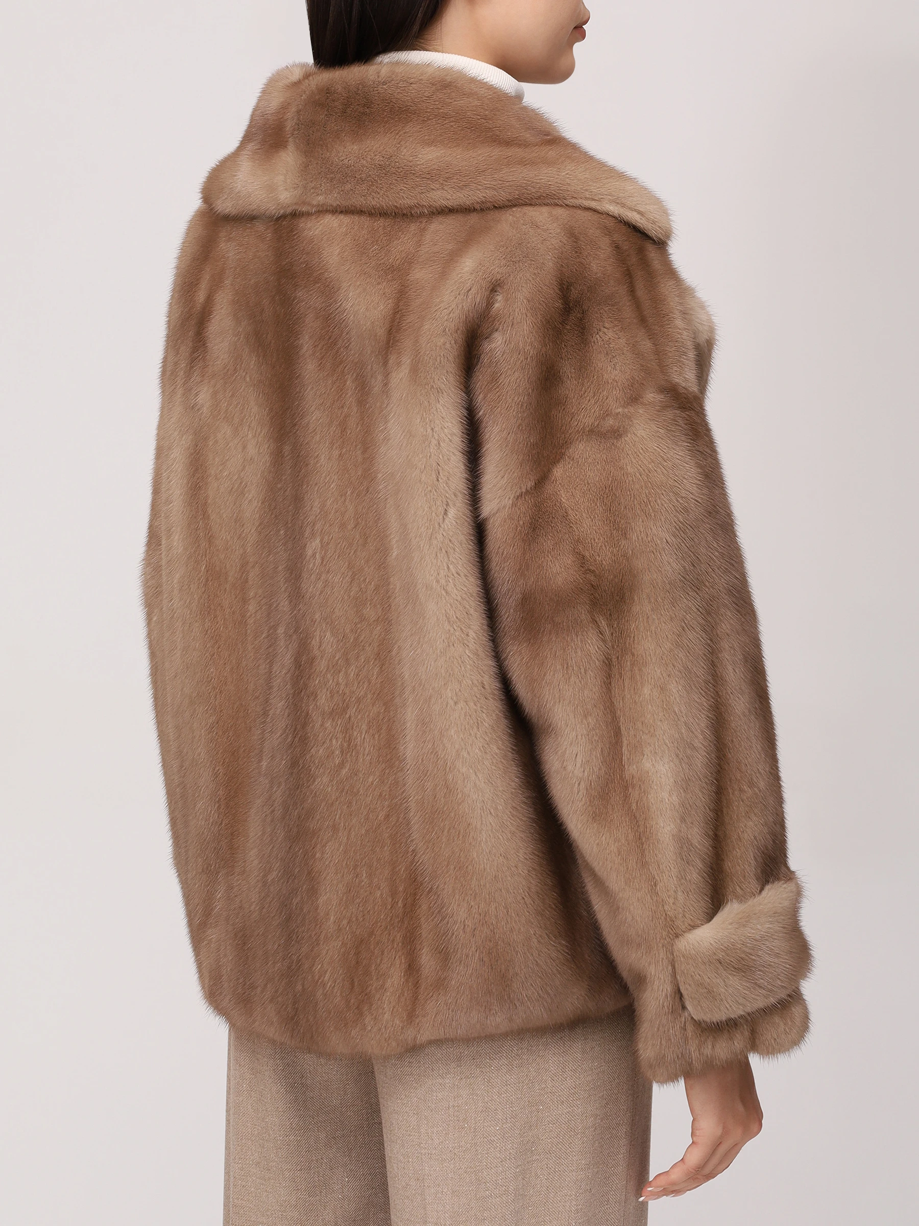 Полушубок норковый