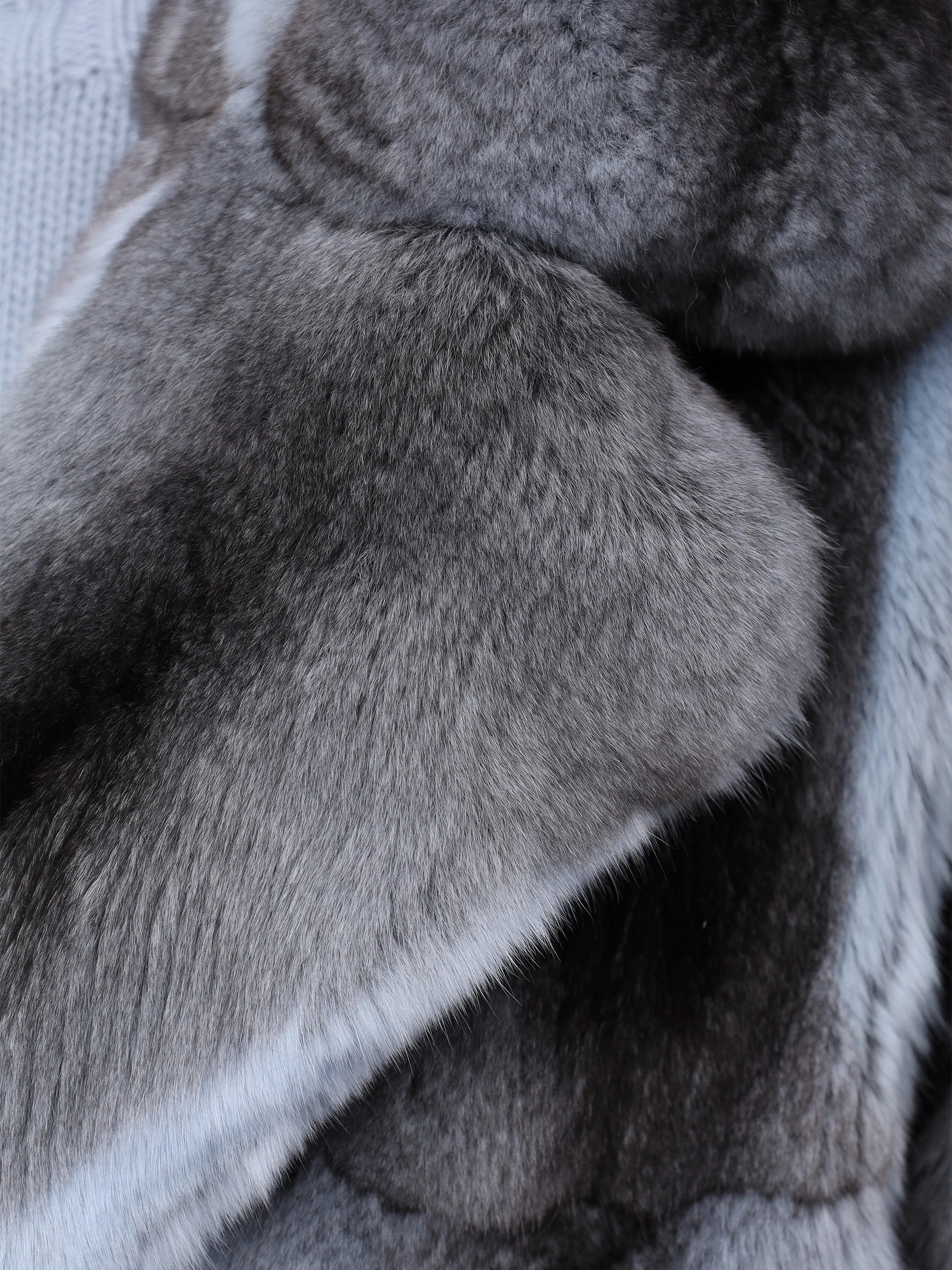 Полушубок из шиншиллы