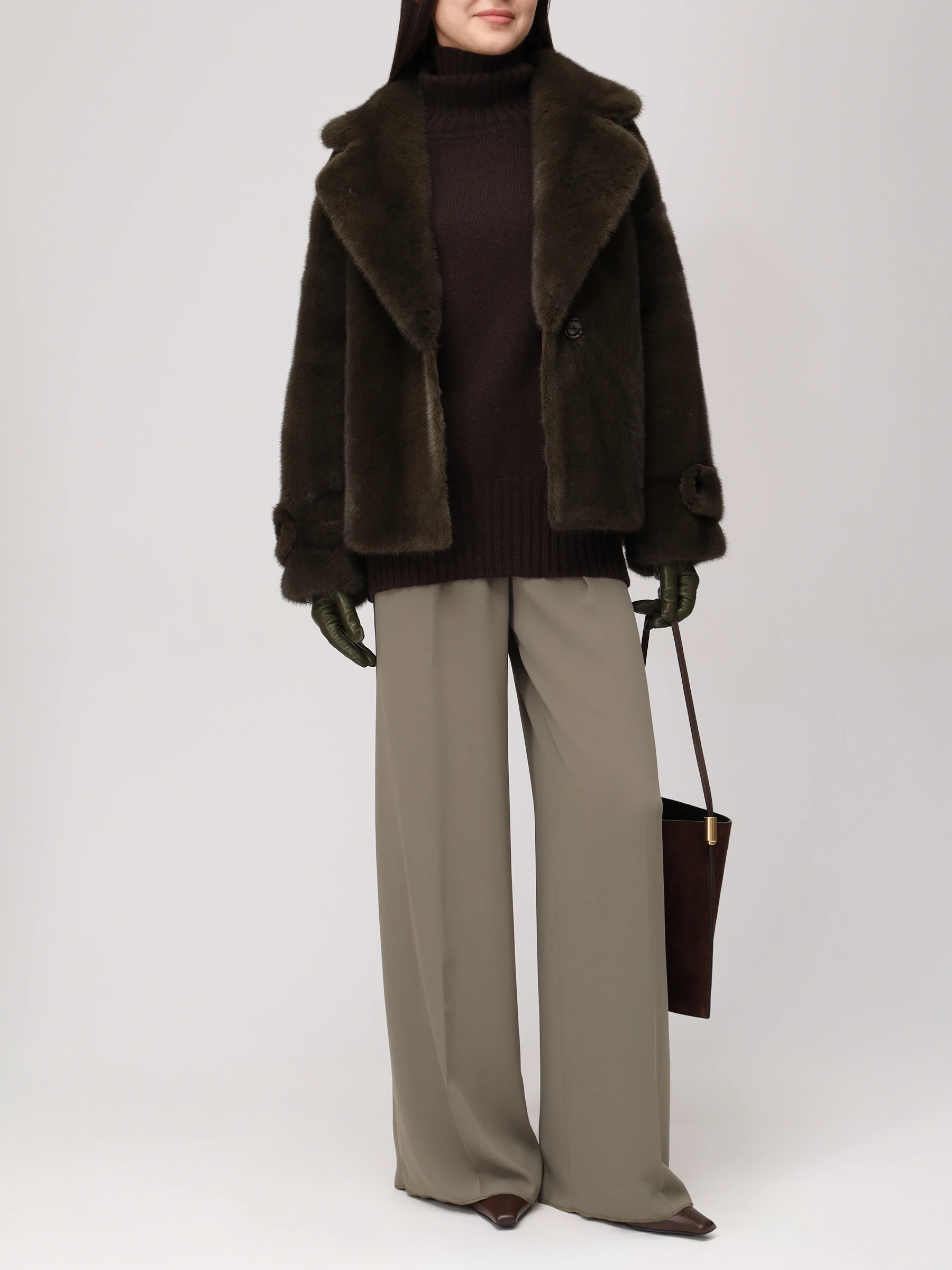 Свитер из шерсти и кашемира