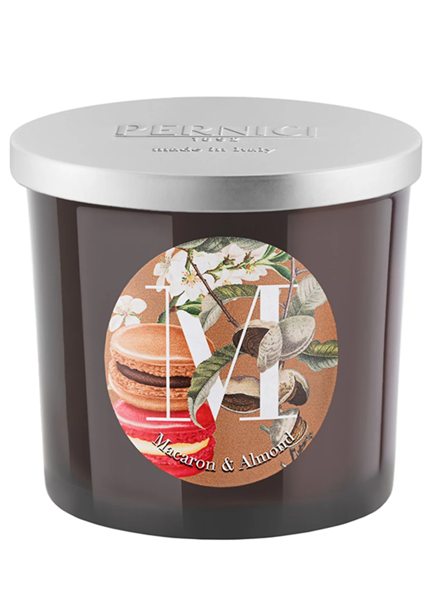 Свеча ароматическая Macaron & Almond Сладкий макарон и Миндаль 200г