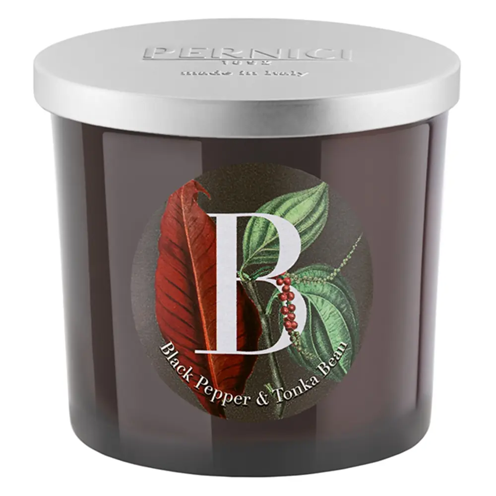 Свеча ароматическая Black Pepper & Tonka Bean Черный перец и Бобы тонка 200г