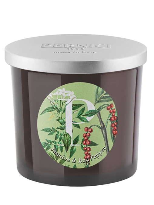 Свеча ароматическая Jasmin & RedPepper Жасмин и Красный перец 200г PERNICI
