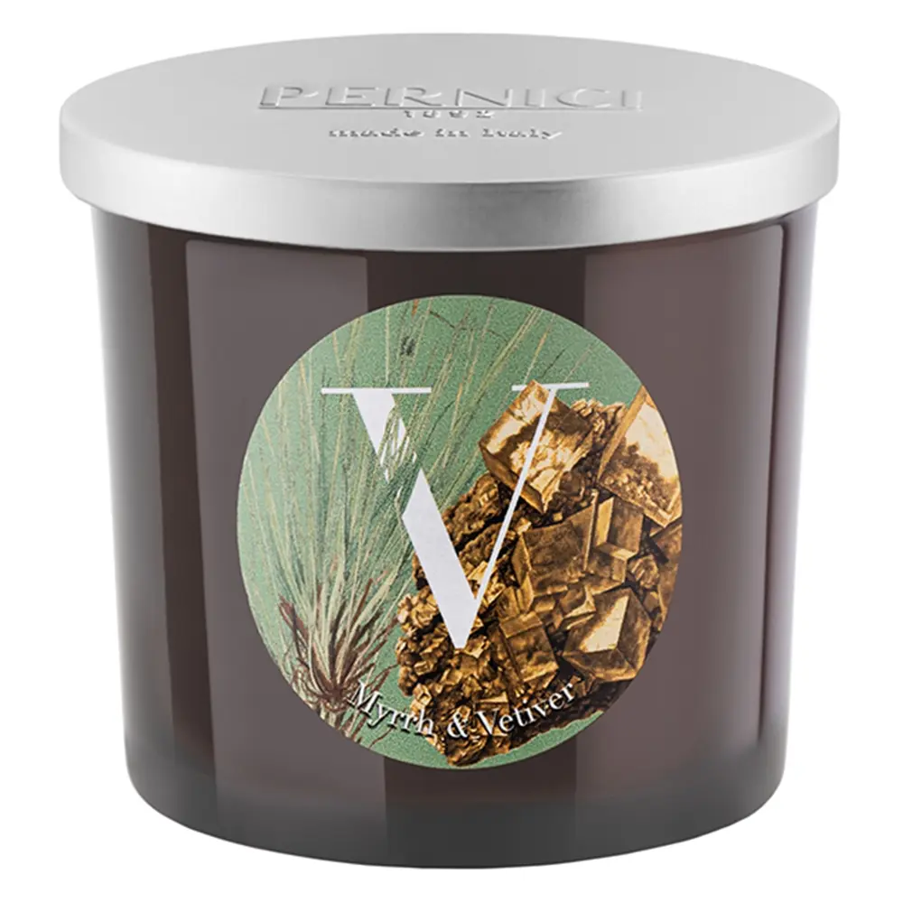 Свеча ароматическая Myrrh & Vetiver Мирра и Ветивер 200г