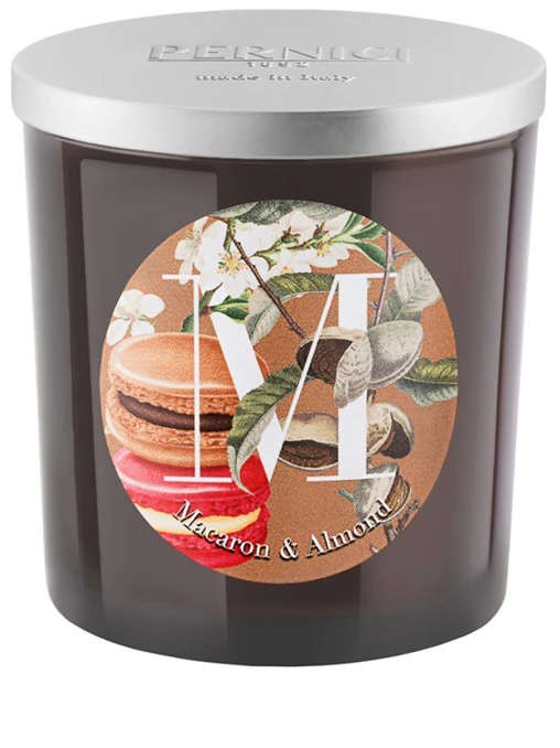 Свеча ароматическая Macaron & Almond Сладкий макарон и Миндаль 350г PERNICI