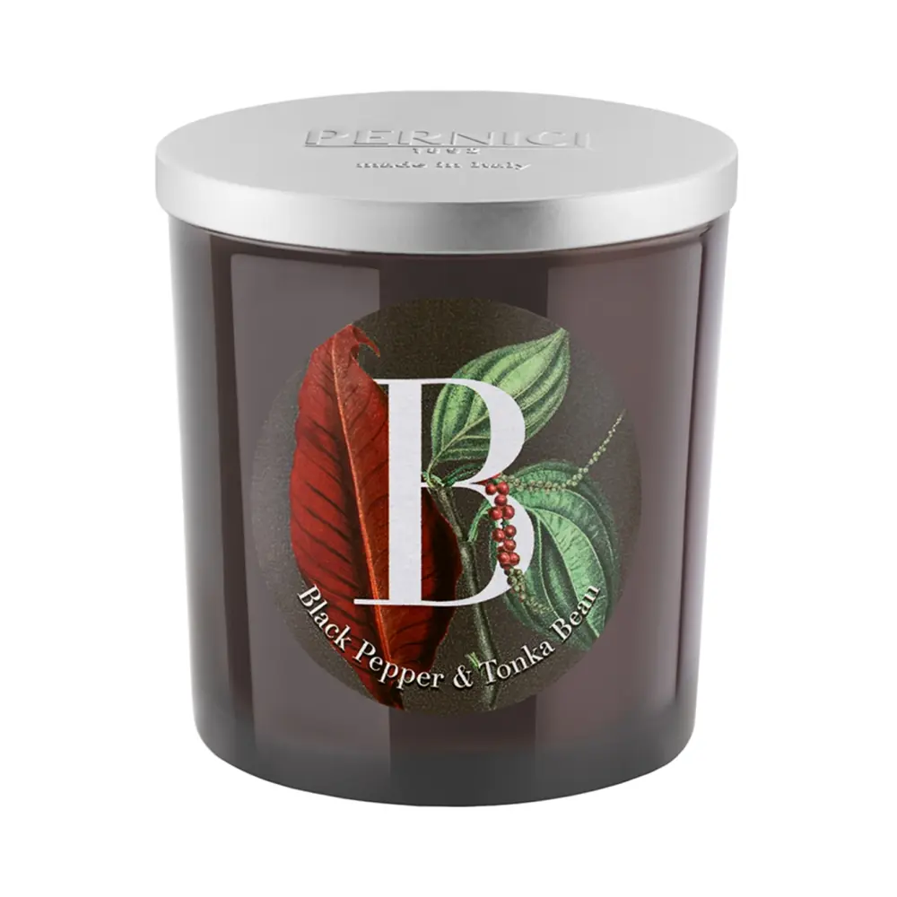 Свеча ароматическая Black Pepper & Tonka Bean Черный перец и Бобы тонка 350г