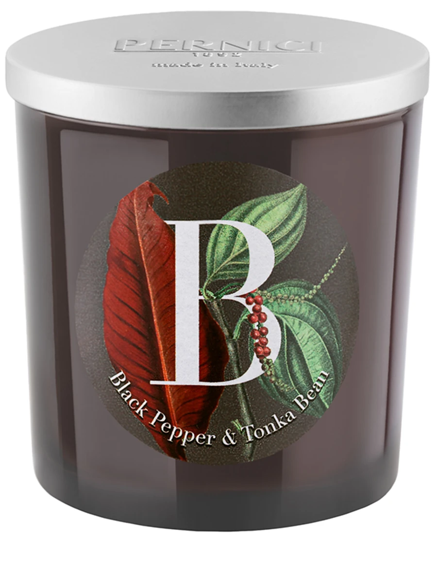 Свеча ароматическая Black Pepper & Tonka Bean Черный перец и Бобы тонка 350г