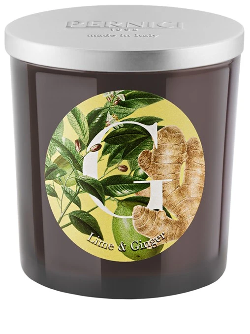 Свеча ароматическая Lime & Ginger Лайм и Имбирь 350г PERNICI