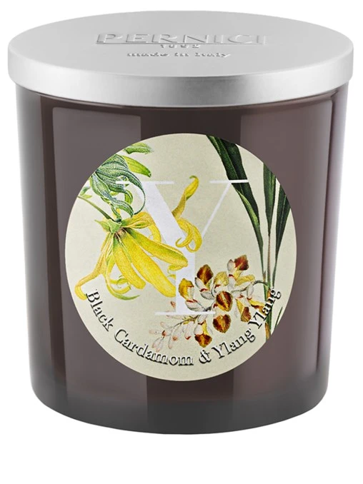 Свеча ароматическая Black Cardamom & Ylang ylang Черный кардамон и Иланг-Иланг 350г PERNICI