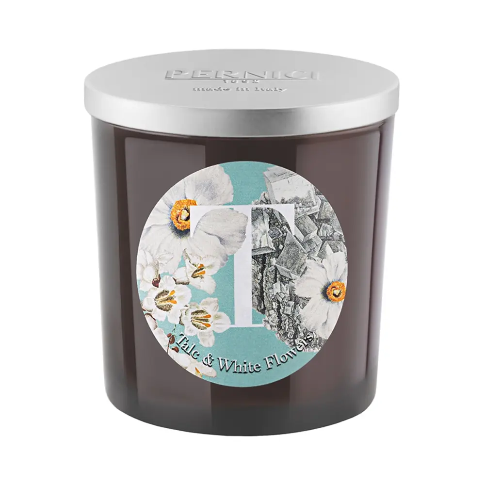 Свеча ароматическая Talc & White flowers Тальк и Белые цветы 350г