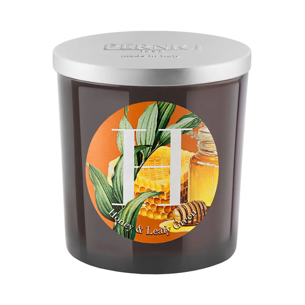 Свеча ароматическая Honey & Leafy Green Мёд и Зеленые листья 350г