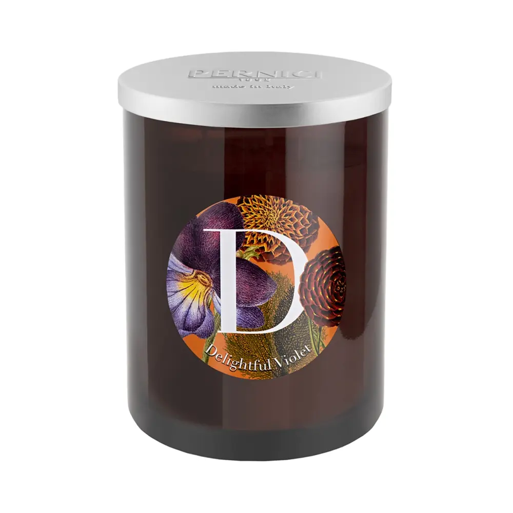 Свеча ароматическая Delightful Violet Восхитительная фиалка 900г 3 фитиля