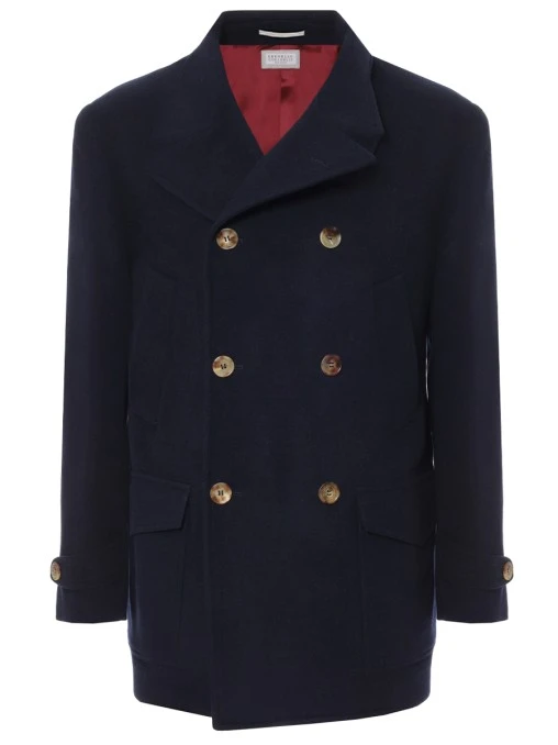 Полупальто шерстяное BRUNELLO CUCINELLI