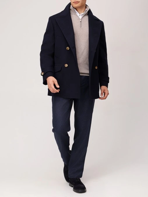 Полупальто шерстяное BRUNELLO CUCINELLI