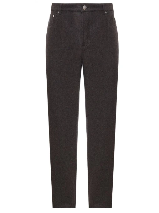 Брюки шерстяные BRUNELLO CUCINELLI