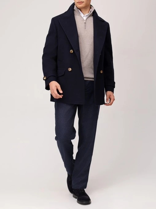 Чиносы шерстяные BRUNELLO CUCINELLI