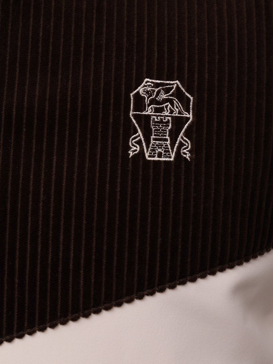 Куртка комбинированная