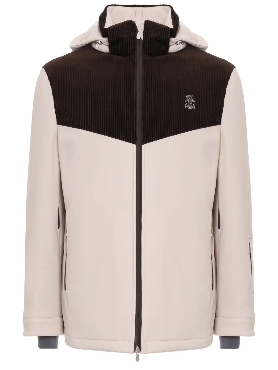 Куртка комбинированная