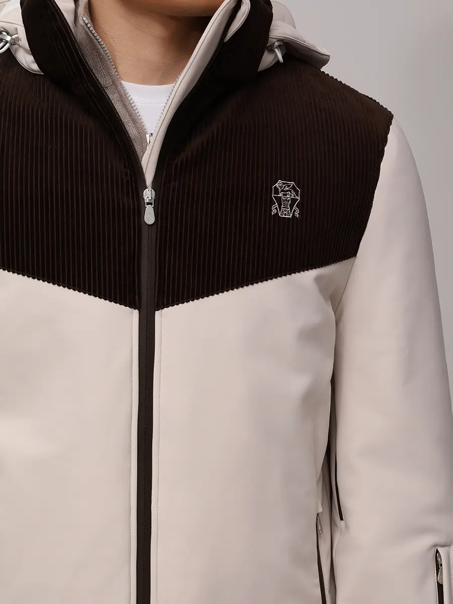 Куртка комбинированная