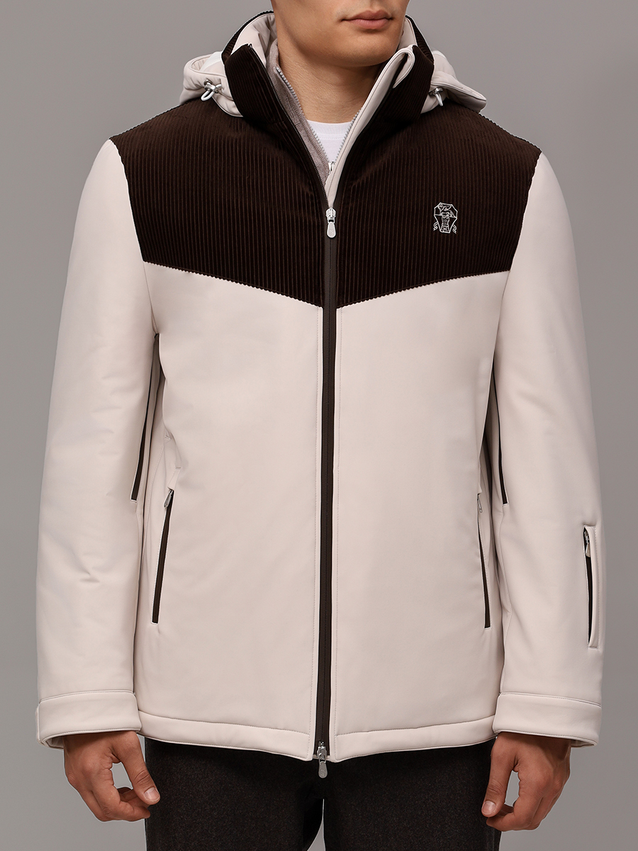 Куртка комбинированная