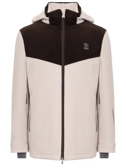 Куртка комбинированная BRUNELLO CUCINELLI