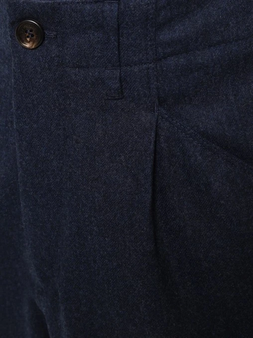 Брюки шерстяные BRUNELLO CUCINELLI