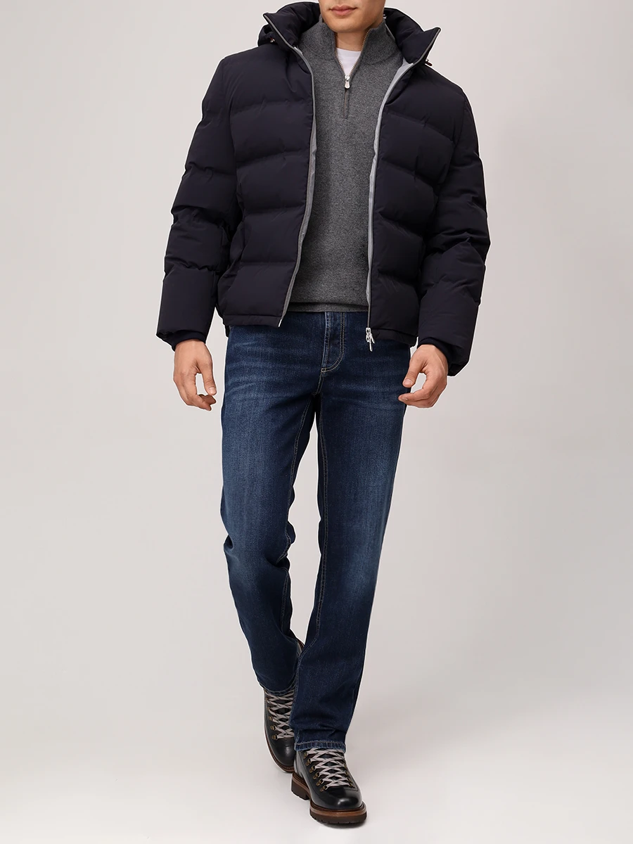 Пуховик стеганый