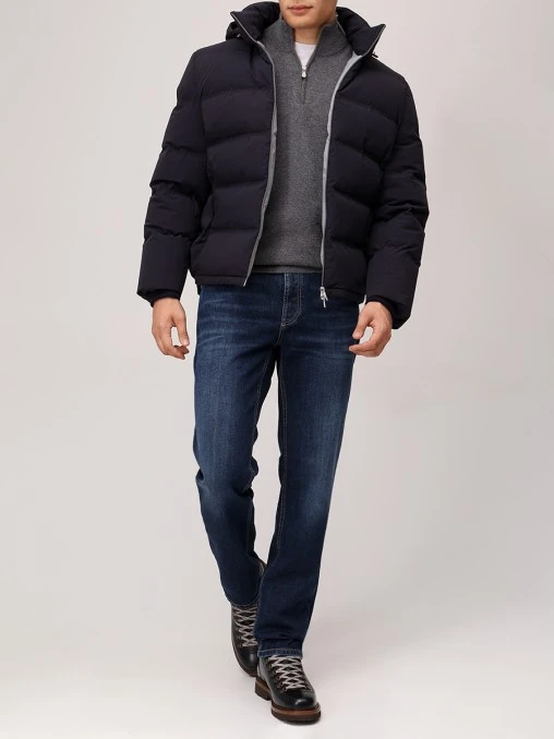 Пуховик стеганый BRUNELLO CUCINELLI