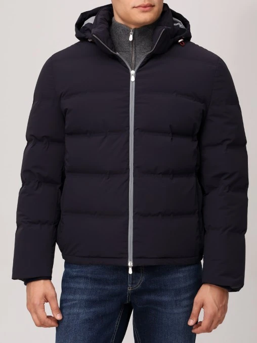 Пуховик стеганый BRUNELLO CUCINELLI