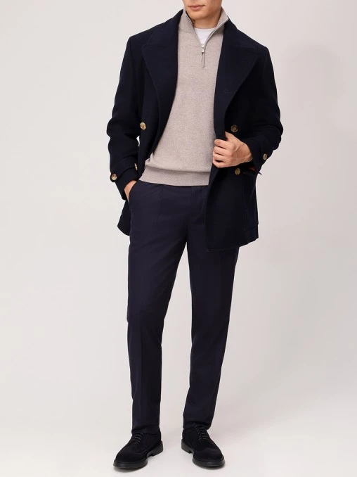 Брюки шерстяные BRUNELLO CUCINELLI