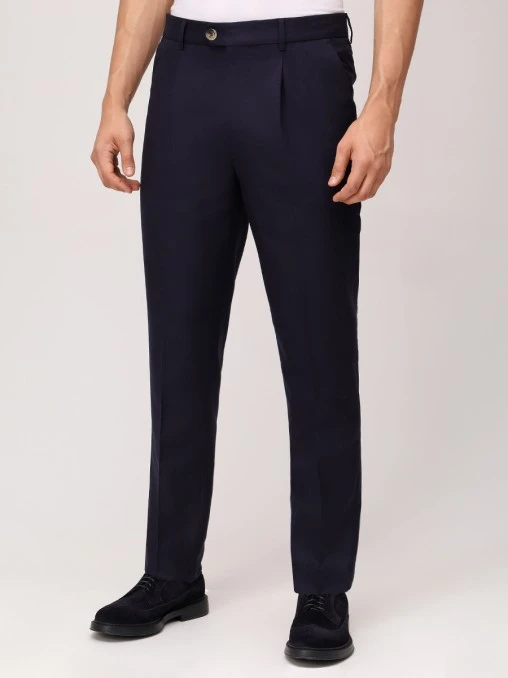 Брюки шерстяные BRUNELLO CUCINELLI