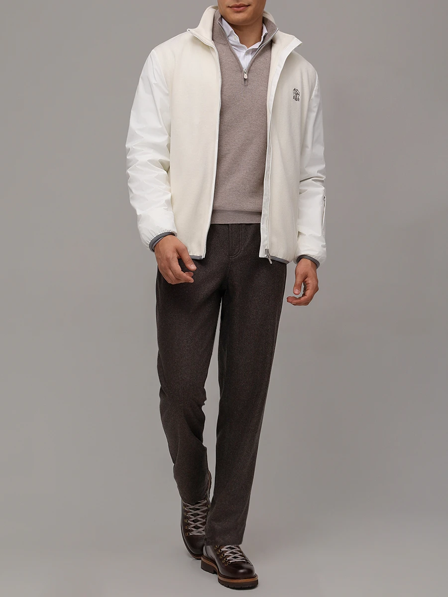 Куртка комбинированная