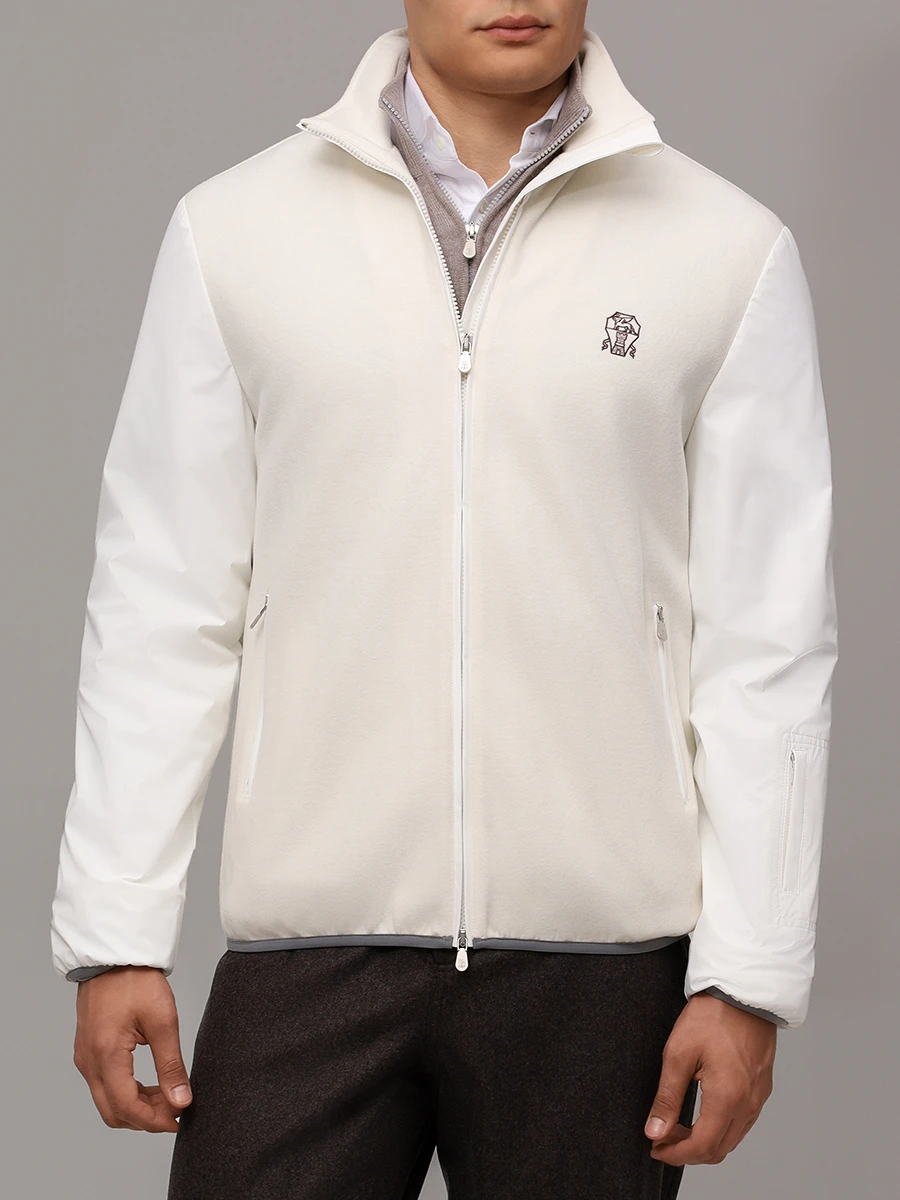 Куртка комбинированная