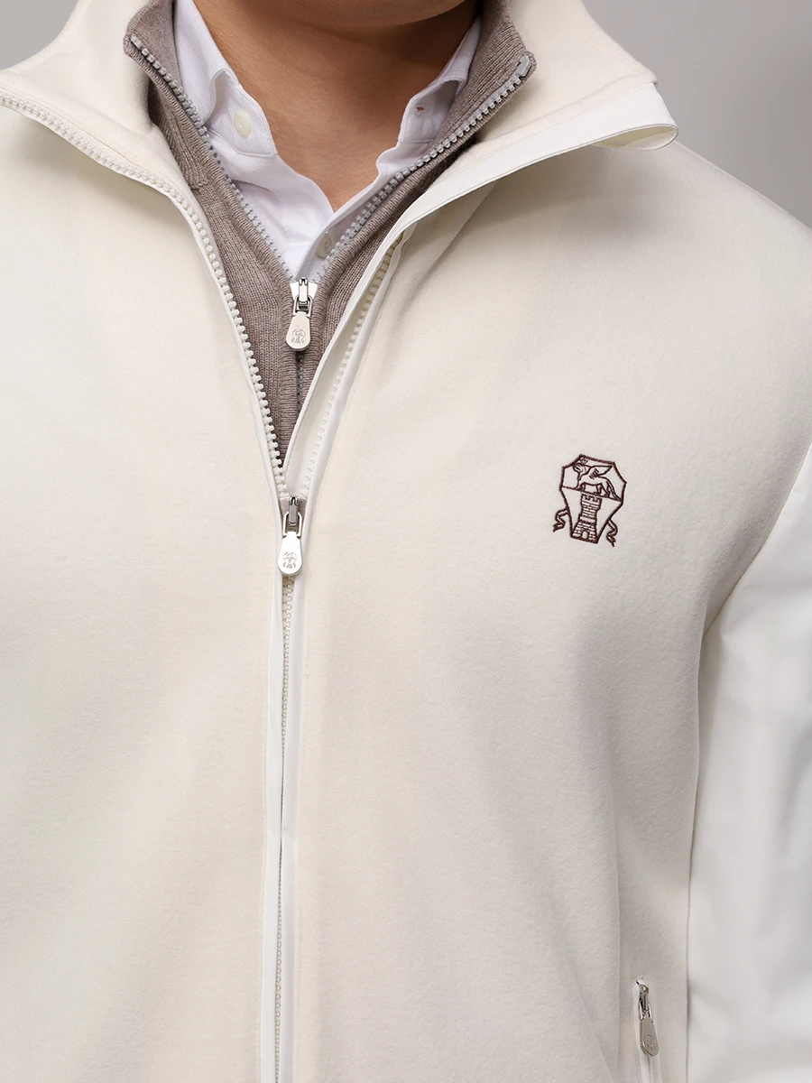 Куртка комбинированная