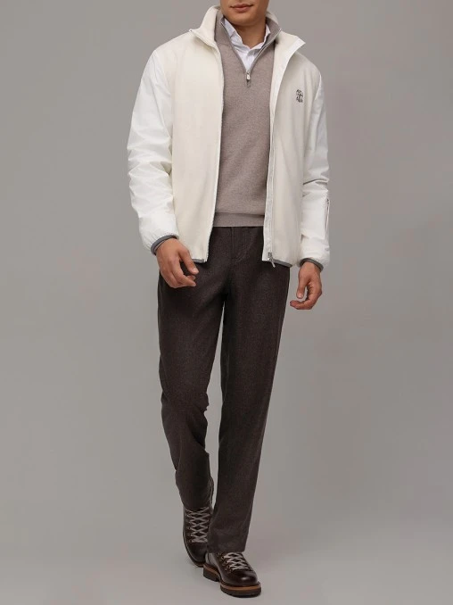 Куртка комбинированная BRUNELLO CUCINELLI