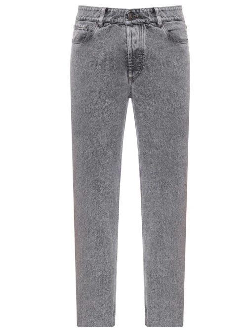 Джинсы Traditional Fit хлопковые BRUNELLO CUCINELLI