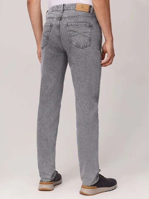 Джинсы Traditional Fit хлопковые BRUNELLO CUCINELLI