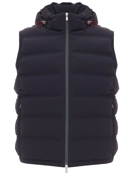 Жилет стеганый BRUNELLO CUCINELLI