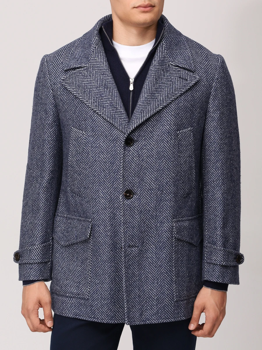 Пальто из кашемира и шелка