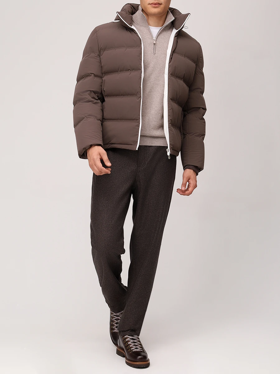 Пуховик стеганый