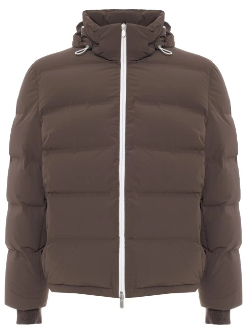 Пуховик стеганый BRUNELLO CUCINELLI