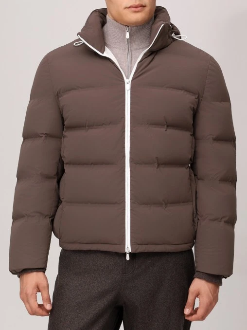 Пуховик стеганый BRUNELLO CUCINELLI
