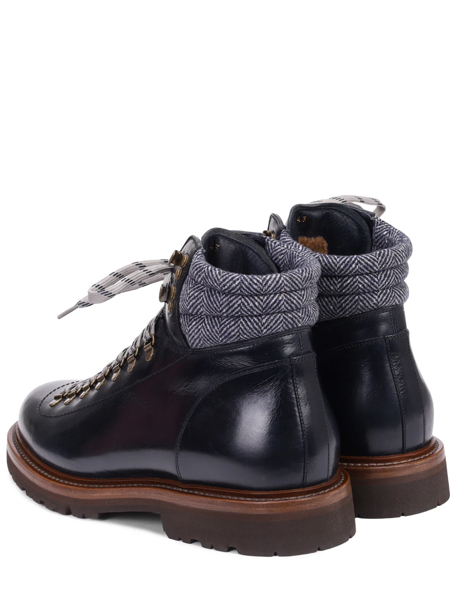 Ботинки кожаные