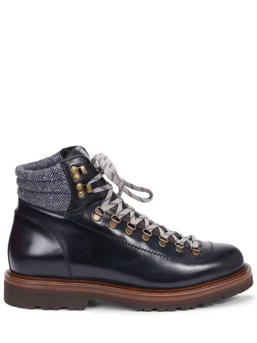 Ботинки кожаные BRUNELLO CUCINELLI