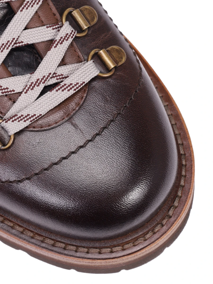 Ботинки кожаные