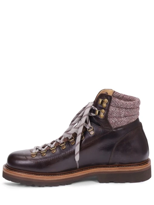 Ботинки кожаные BRUNELLO CUCINELLI