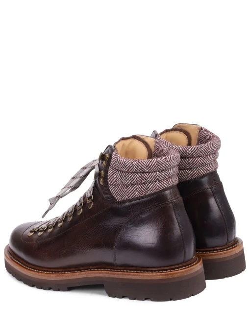 Ботинки кожаные BRUNELLO CUCINELLI
