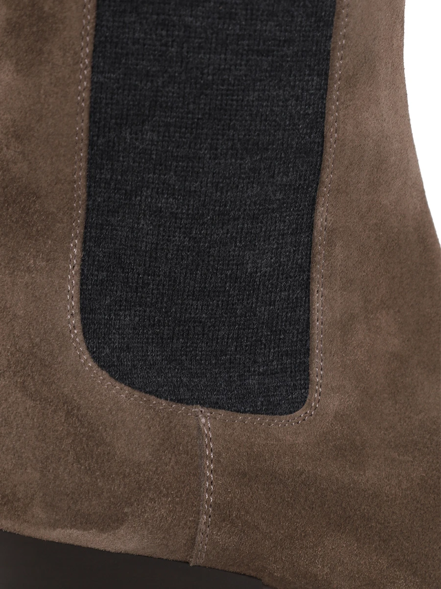 Ботильоны замшевые