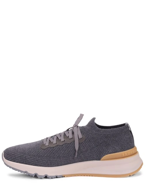 Кроссовки текстильные BRUNELLO CUCINELLI