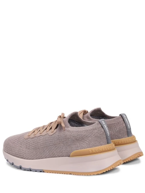 Кроссовки текстильные BRUNELLO CUCINELLI