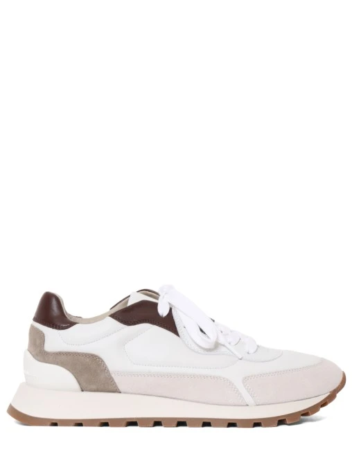 Кроссовки комбинированные BRUNELLO CUCINELLI
